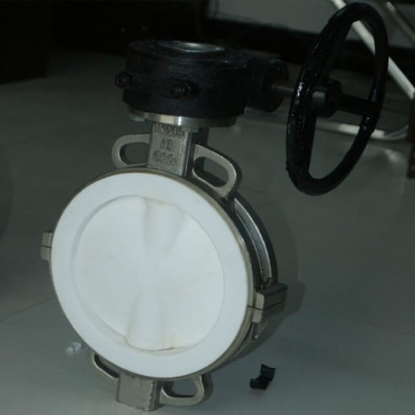 wafer type Full FPA /F46/ PTFE lined butterfly valve