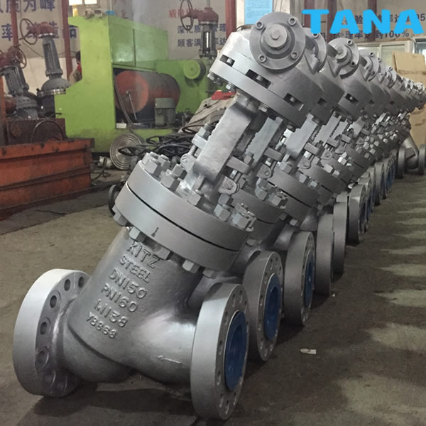 Y Type Globe Valve Manufacturers & Suppliers Wenzhou Topnotch Machine