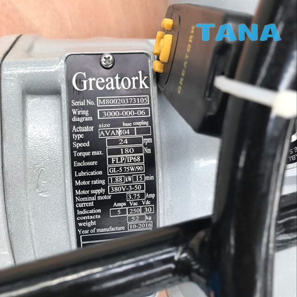 Greatork Intelligent Multiturn Electric Actuator Manufacturers